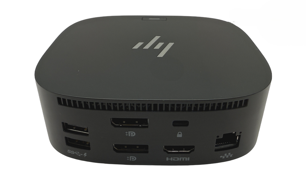 HP USB-C G2, Laptop Docking Station, DisplayLink 4K, DisplayPort, HDMI, With PSU