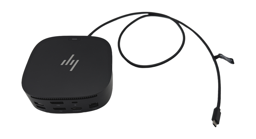 HP USB-C G2, Laptop Docking Station, DisplayLink 4K, DisplayPort, HDMI, With PSU