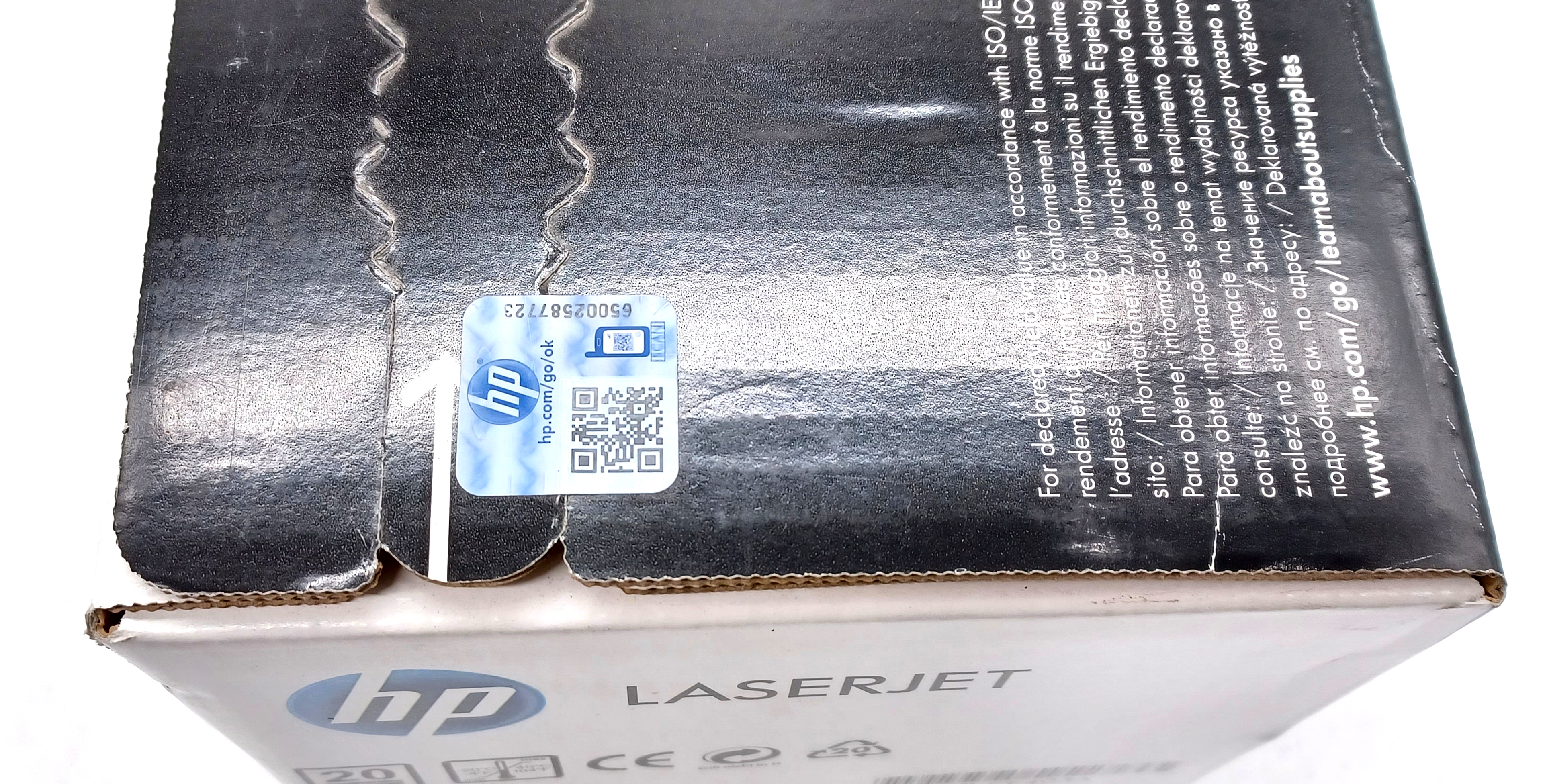 Genuine HP CE403A Magenta Laser Toner Cartidge 507A, Departures Livery