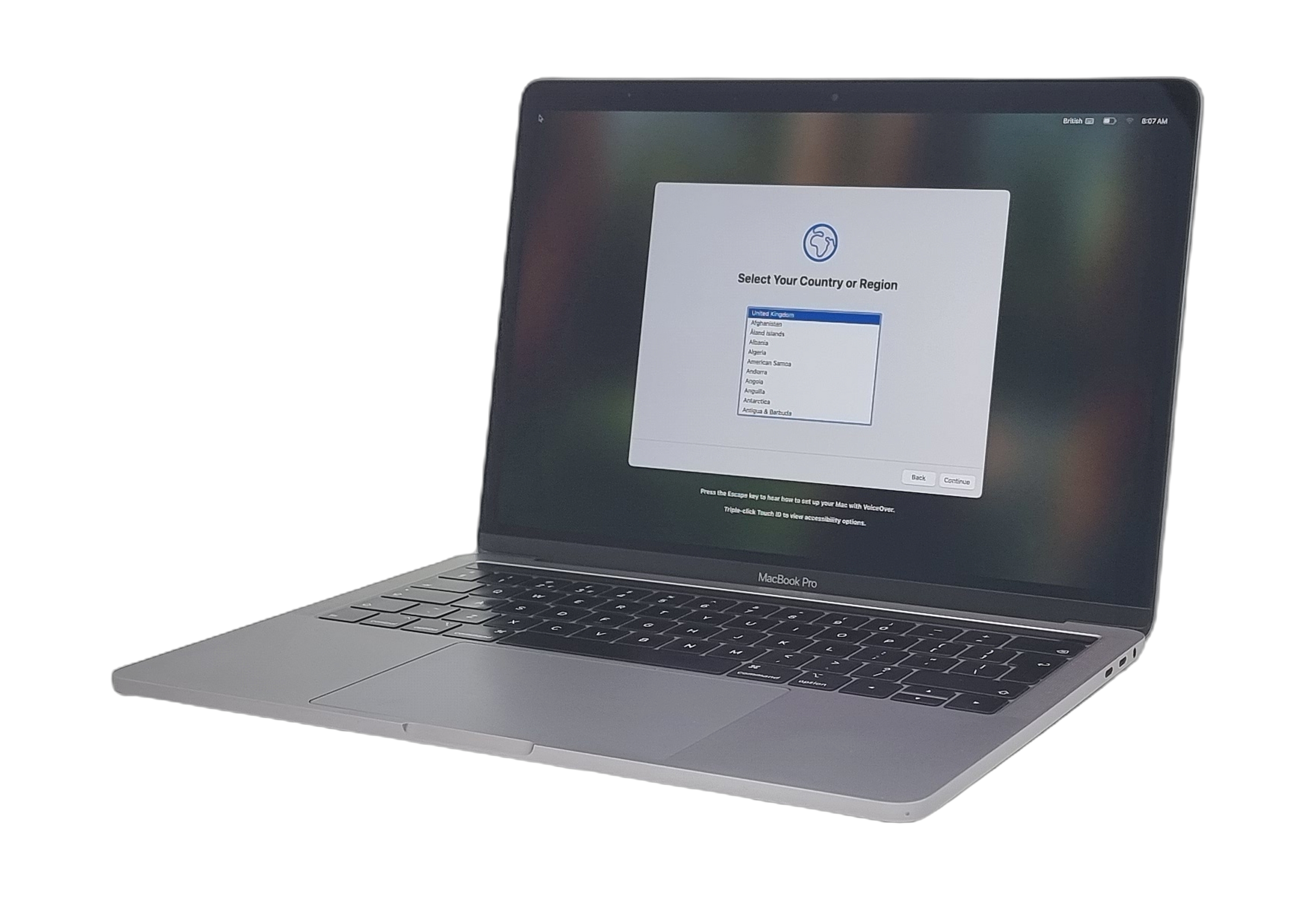 Apple MacBook Pro 2019 Laptop, 13" Core i5 8th Gen, 16GB RAM, 1TB SSD, Sequoia