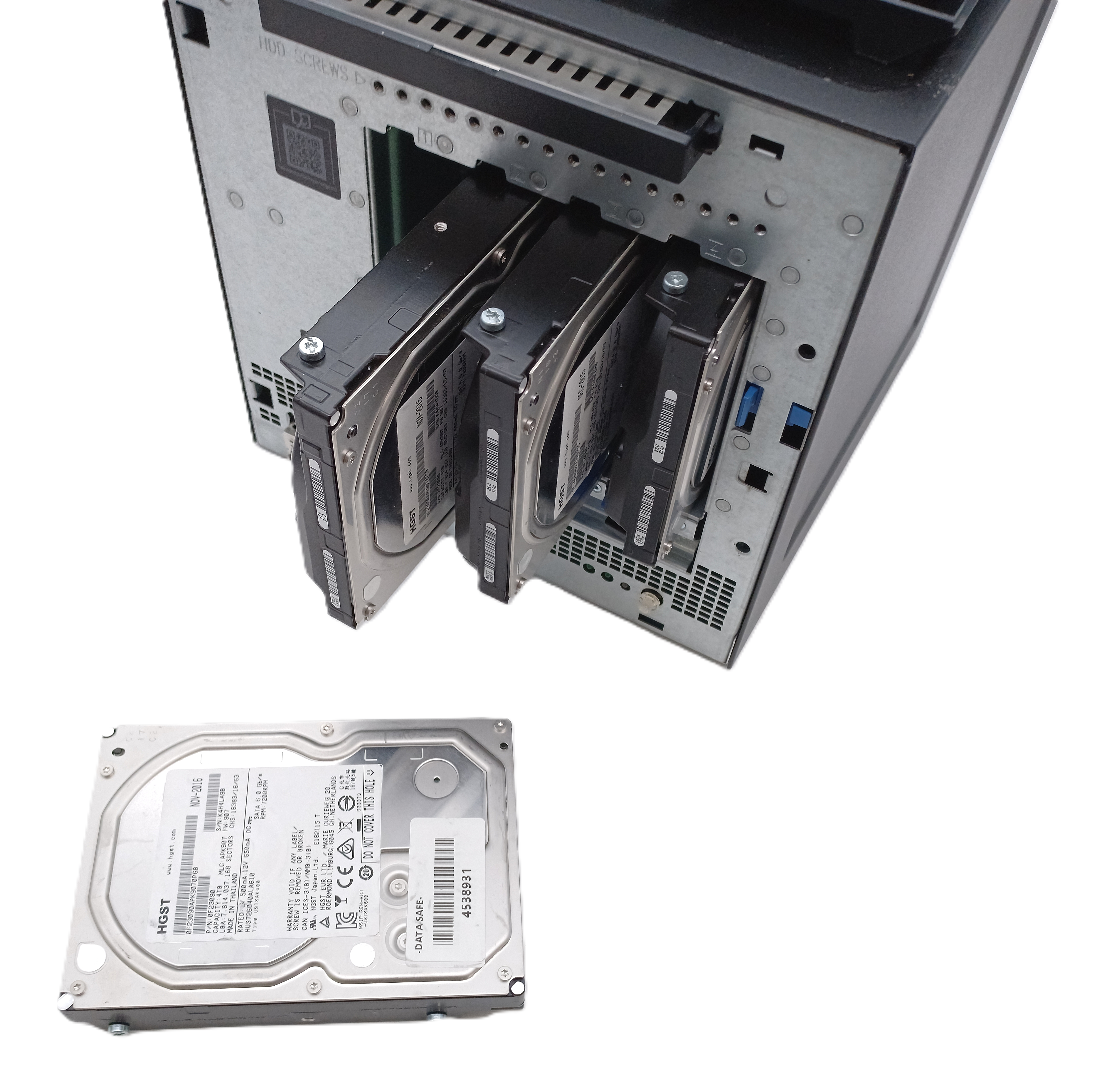 HP ProLiant Microserver Gen10: AMD Opteron X3421 APU, 32GB ECC RAM, 4x4TB HDD