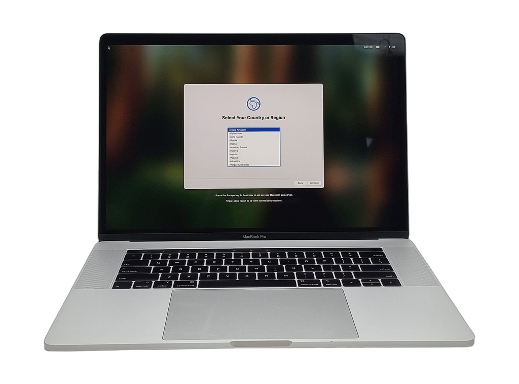 Apple MacBook Pro 2018 Laptop 15" Core i7 8th Gen 16GB RAM 512GB SSD US English