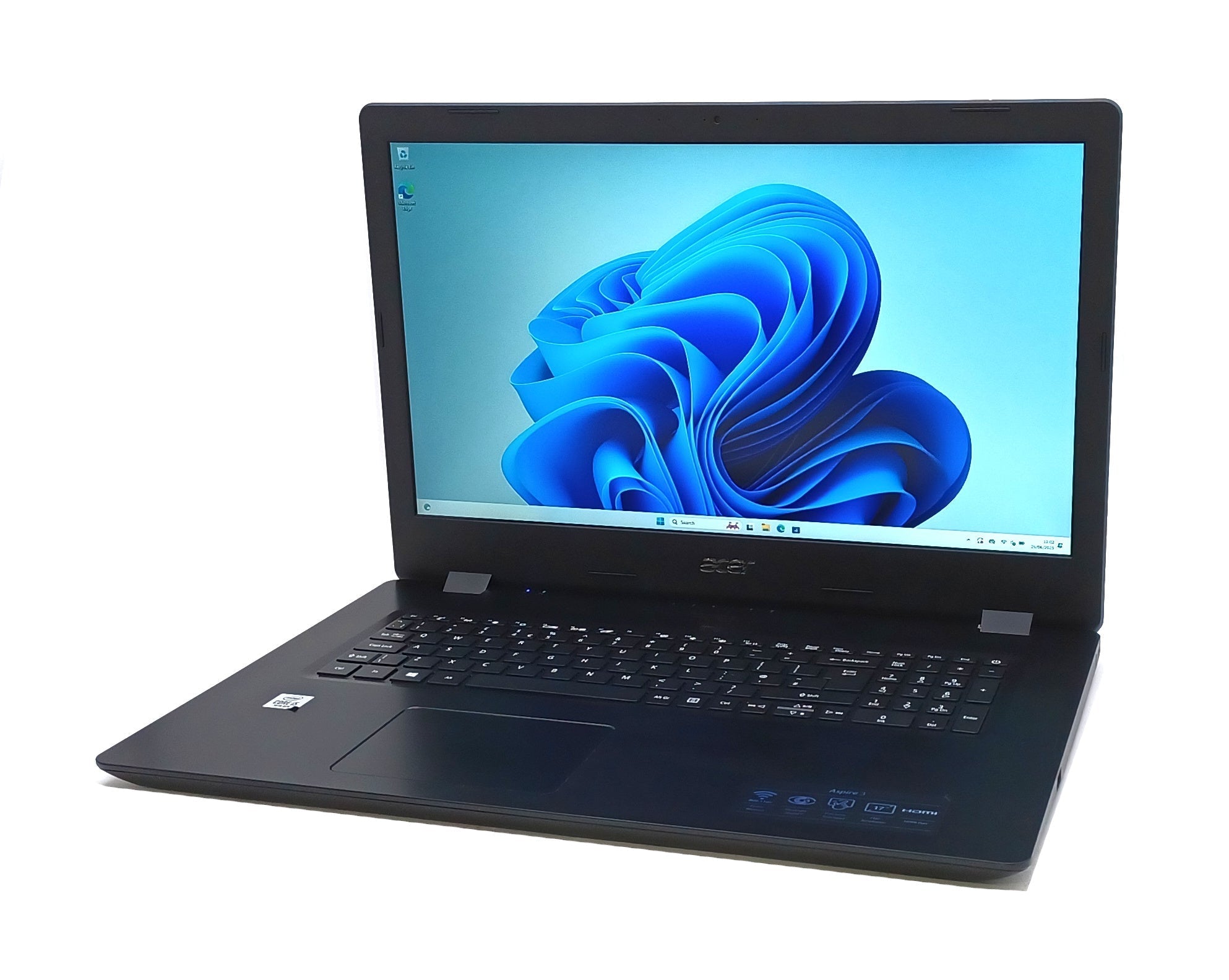 Acer Aspire A317-51 Laptop, 17" i5 10th Gen, 8GB RAM, 256GB SSD, Win 11 (Grade C)