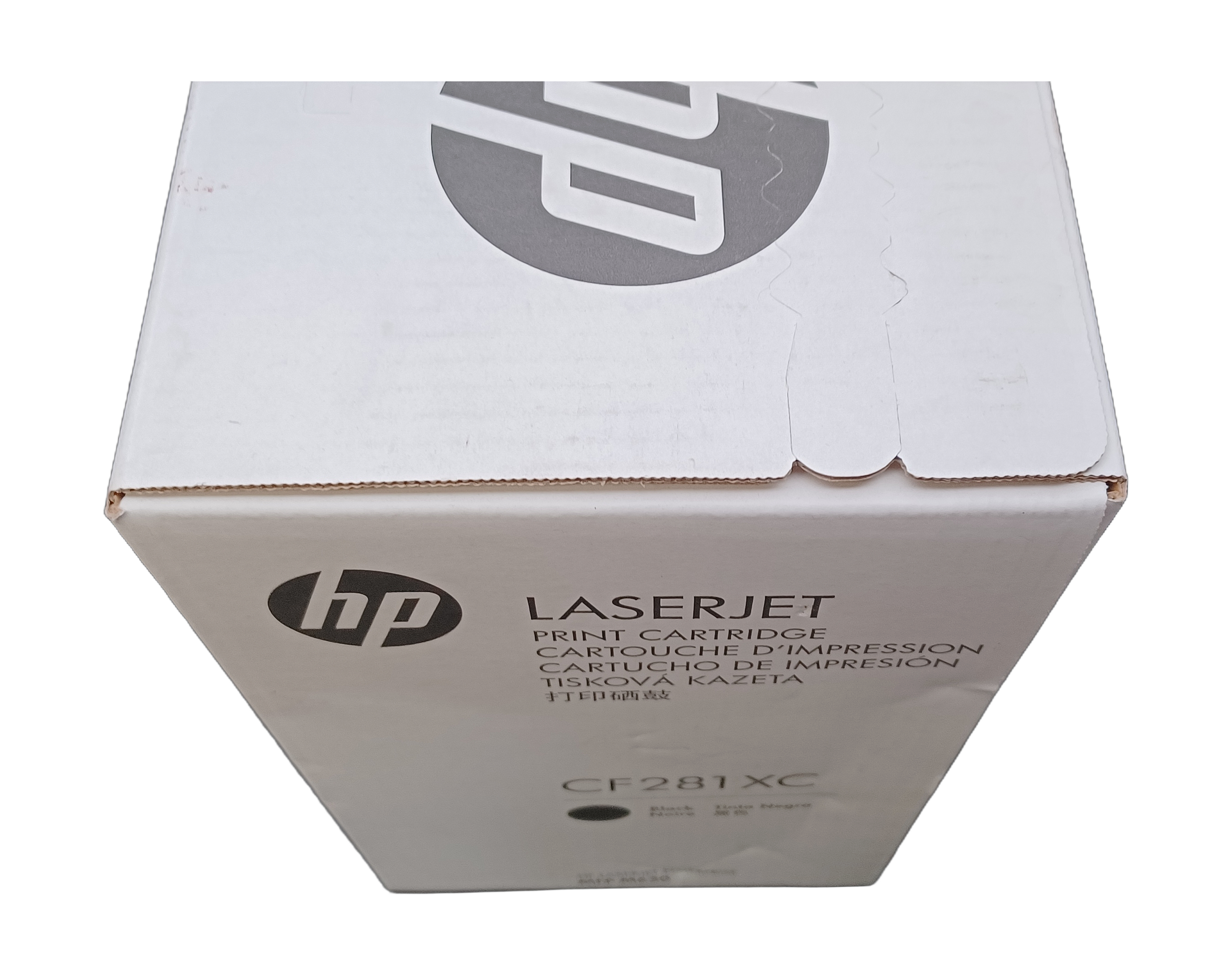 Genuine HP CF281XC High-Yield Black Laser Toner Cartridge, Plain Box