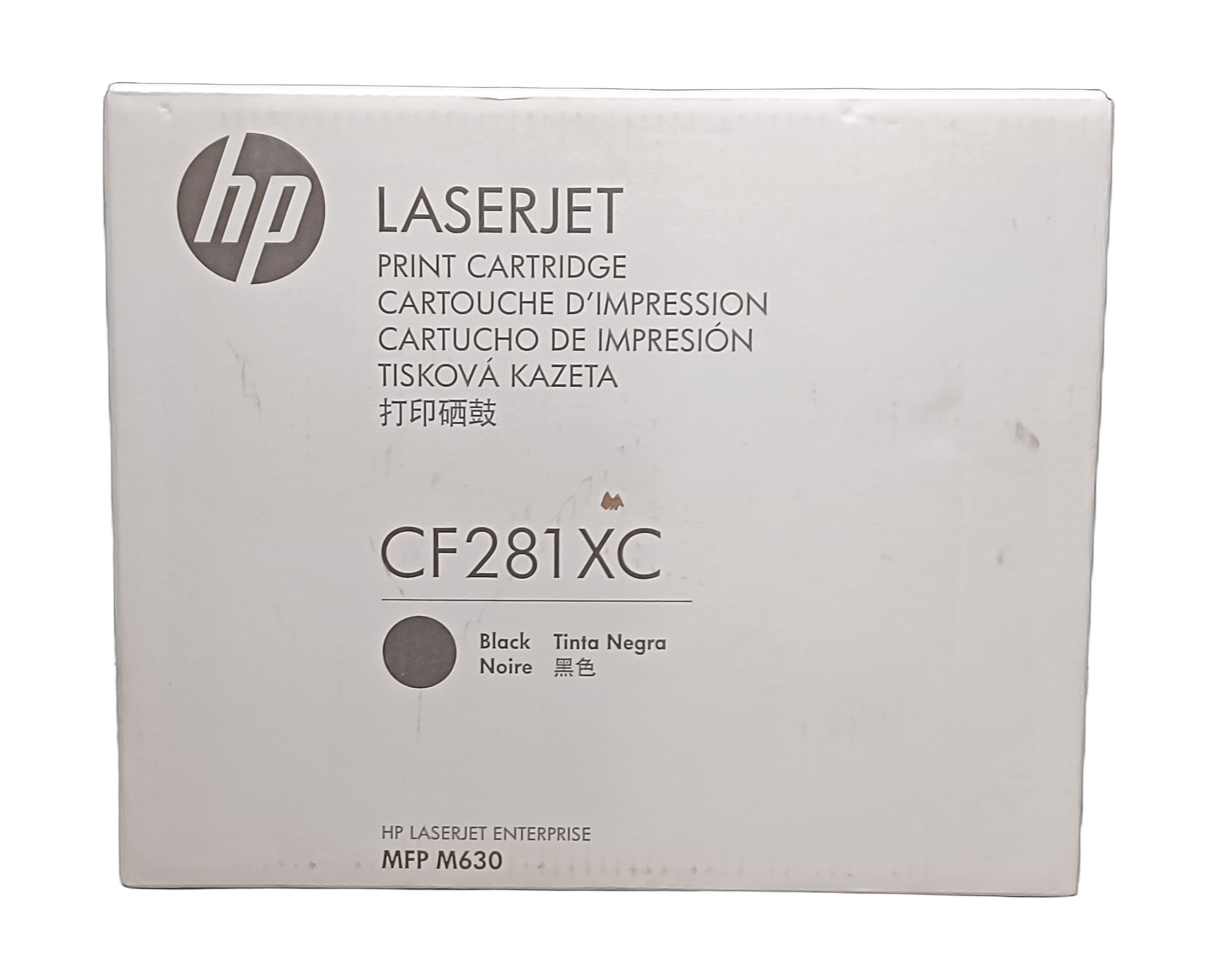 Genuine HP CF281XC High-Yield Black Laser Toner Cartridge, Plain Box