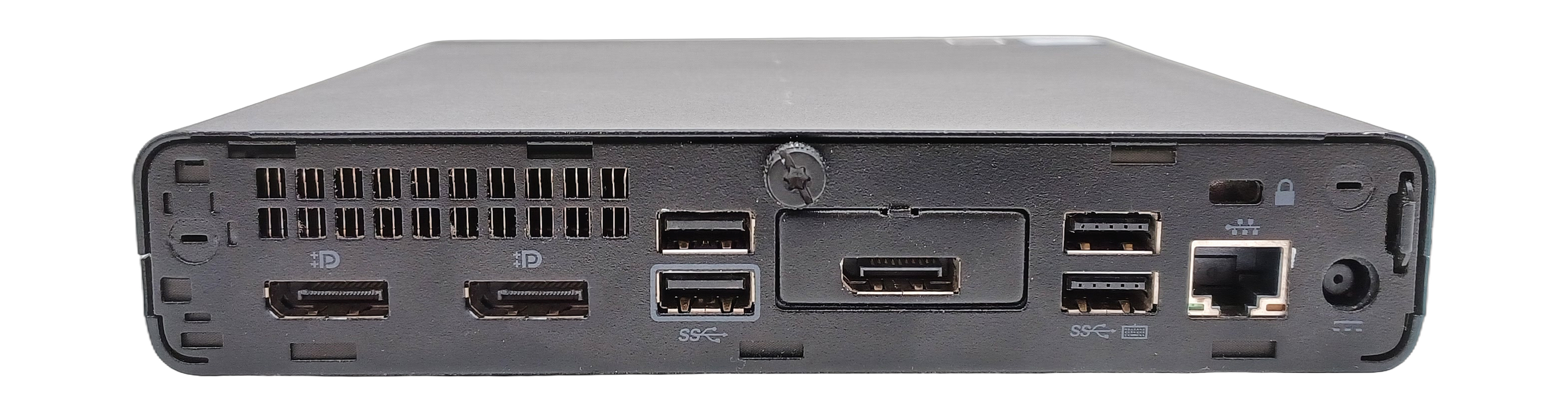 HP ProDesk 600 G4 Micro PC, Core i7 8th Gen, 8GB RAM, 256GB SSD, Windows 11