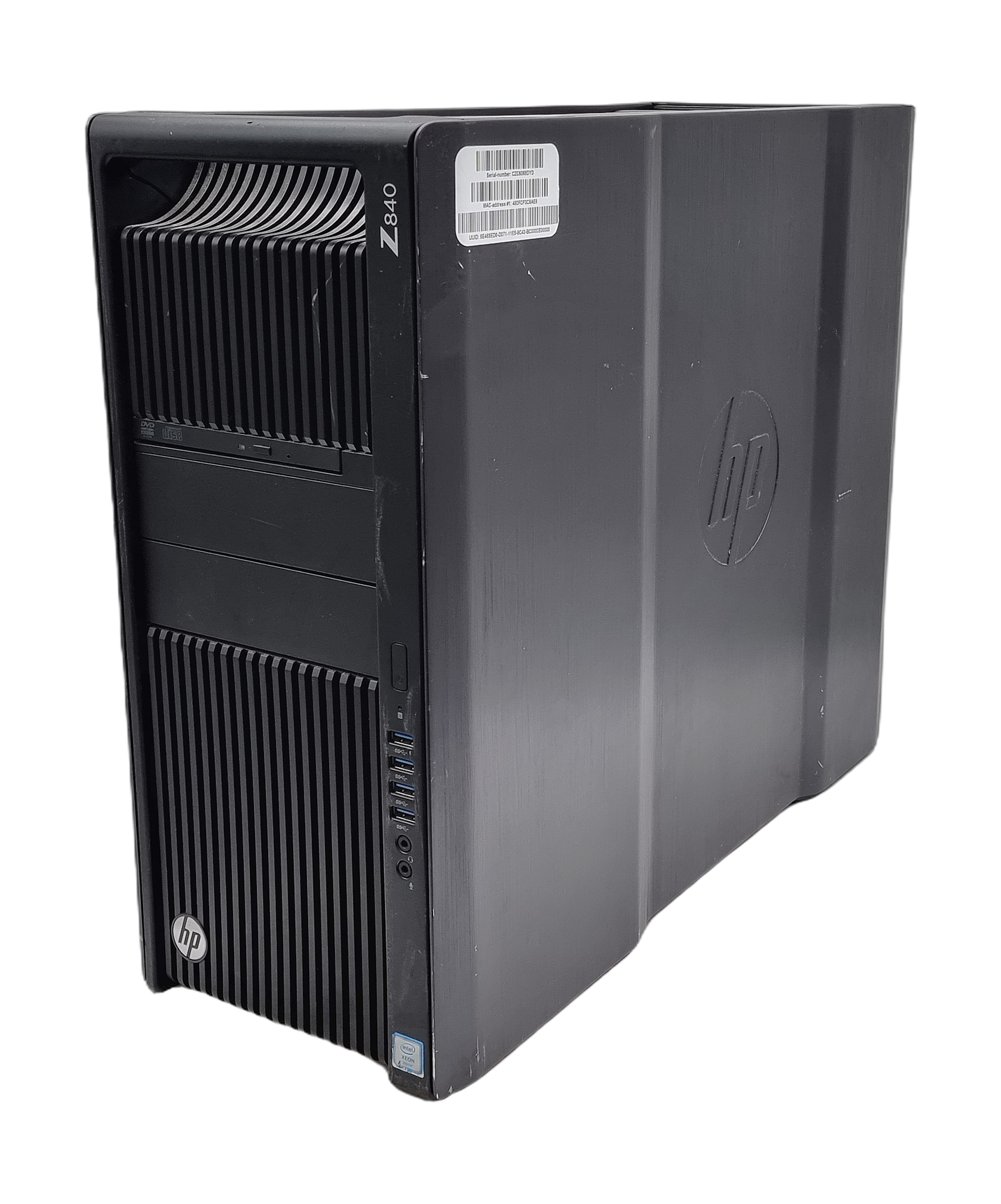 HP Z840 Workstation: 2x Xeon E5-2643v4, 192GB RAM, 2x 3TB HDD