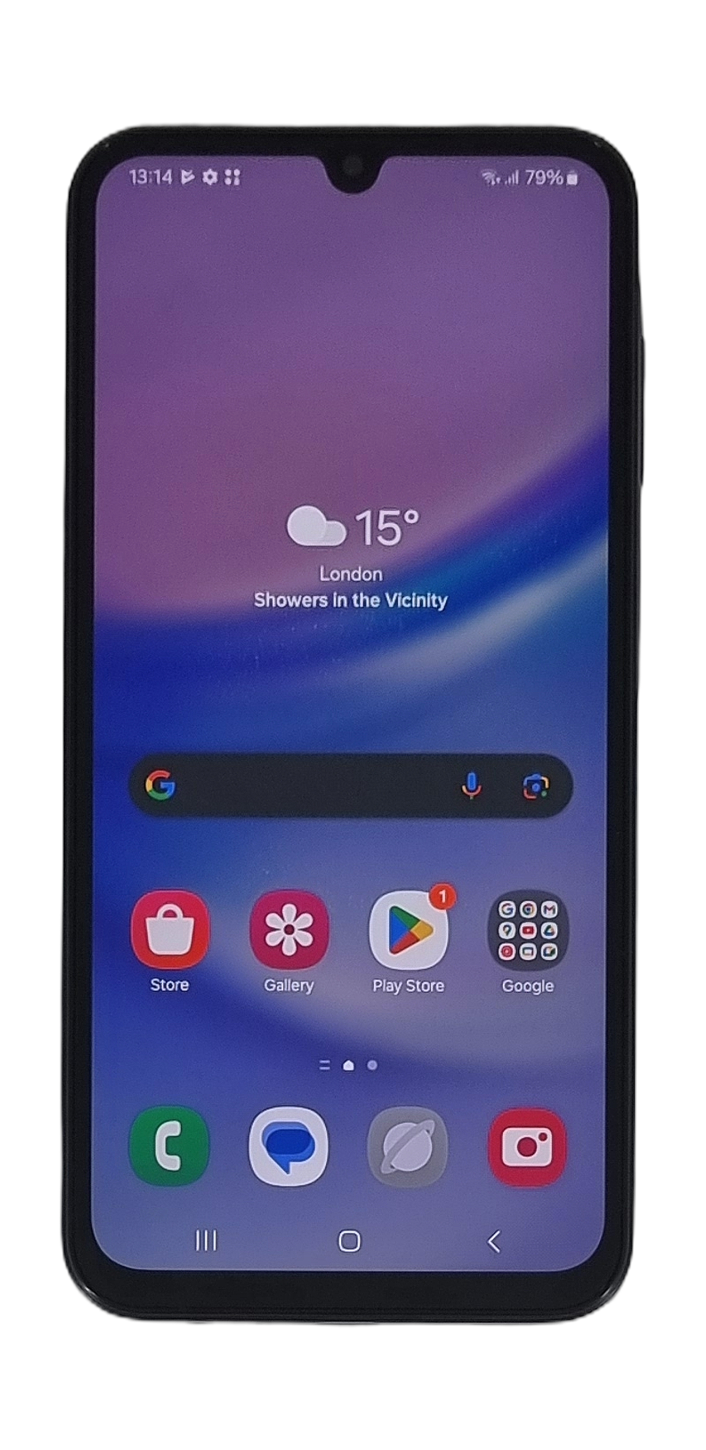 Samsung Galaxy A15 Smartphone, 128GB, Unlocked, Black-Blue, SM-A155F/DSN