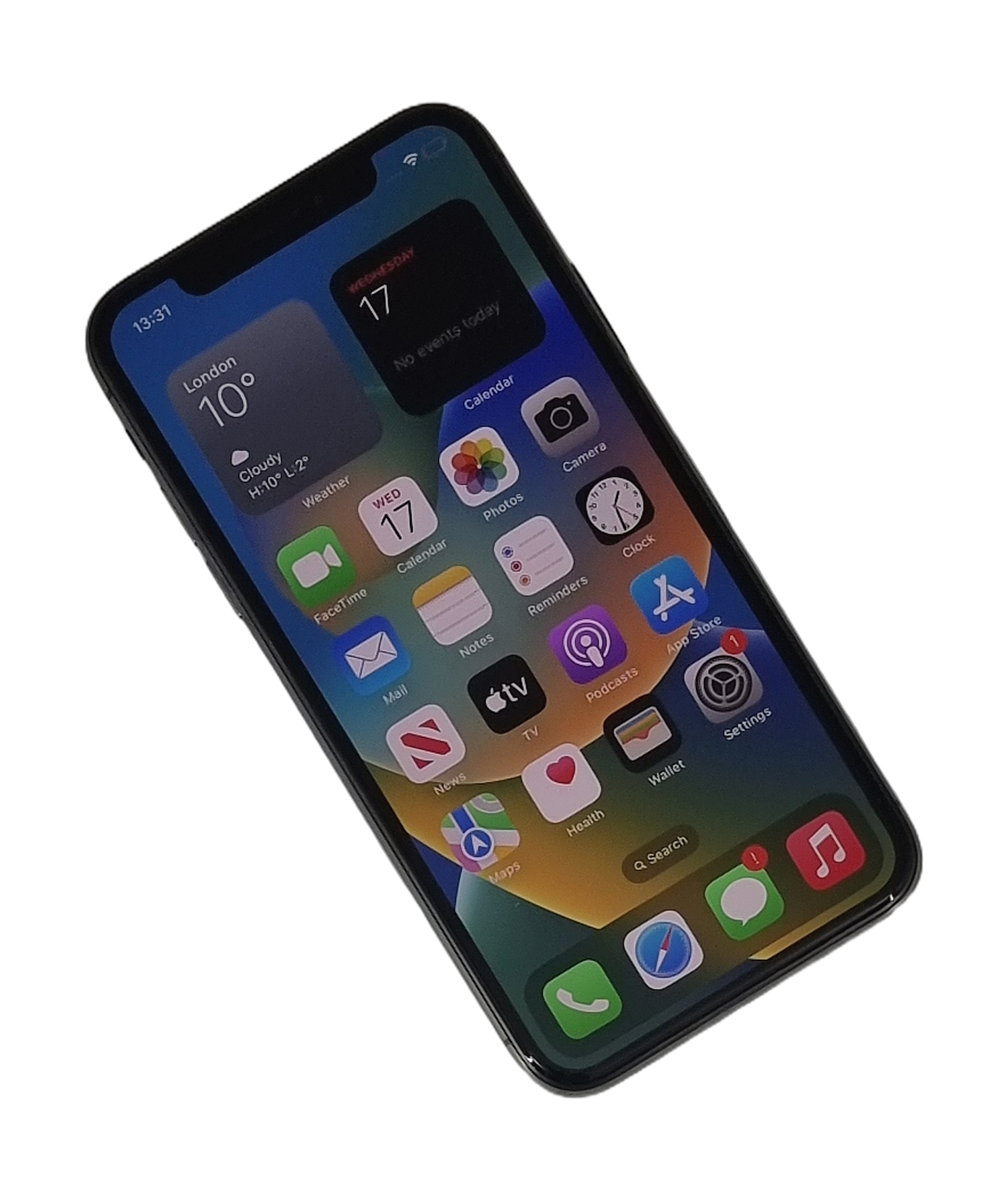 Apple iPhone X Smartphone, 64GB, Network Unlocked, Black, A1901