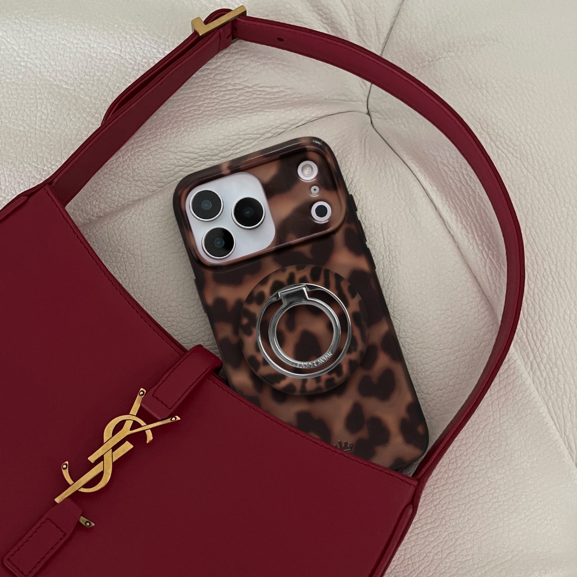 It Girl Leopard MagSafe Grip Ring