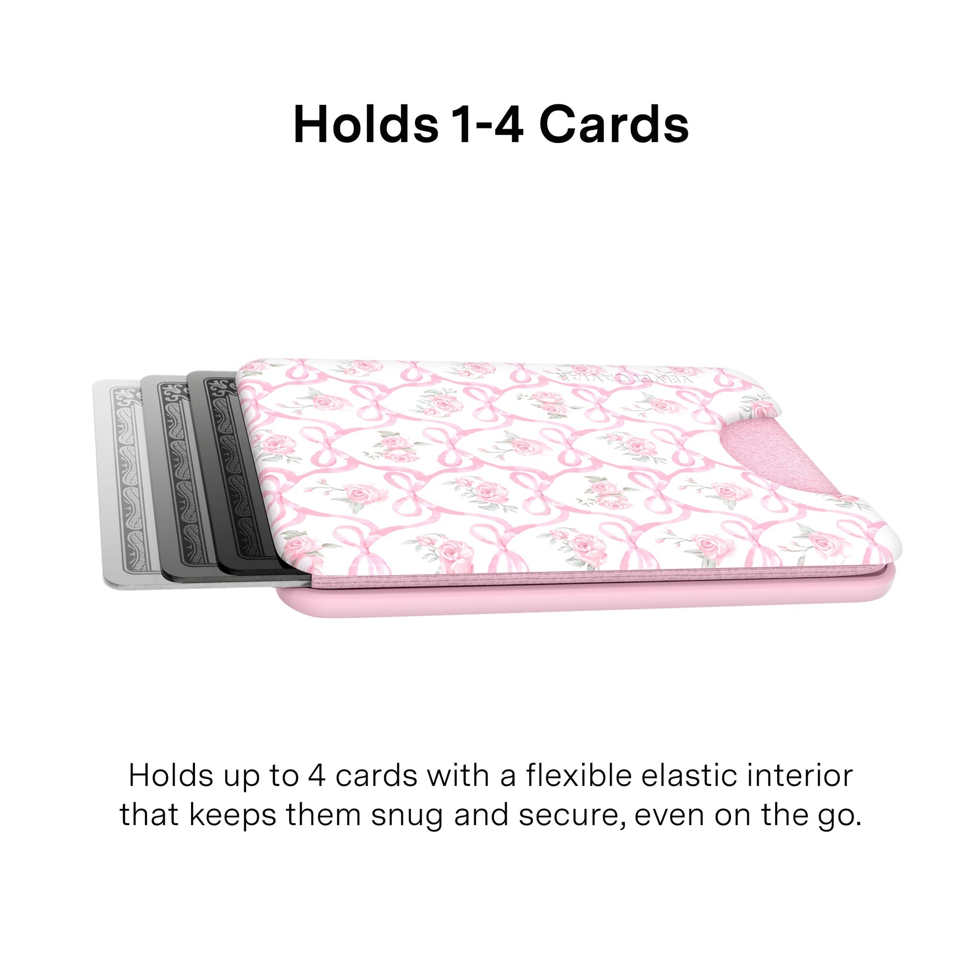 Lovely Pink Bows MagSafe Wallet