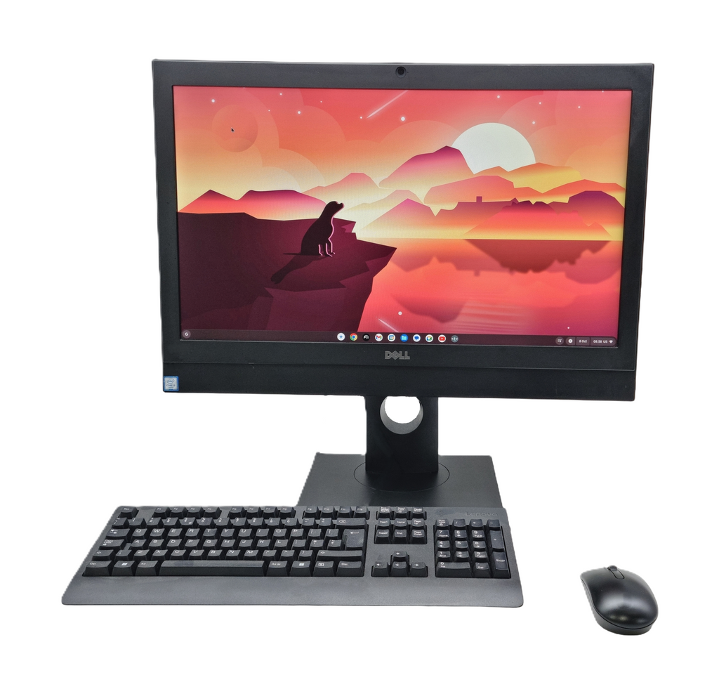 Dell OptiPlex 7450 AiO, 23" Touch, Core i5 7th Gen, 8GB RAM, 128GB SSD, ChromeOS