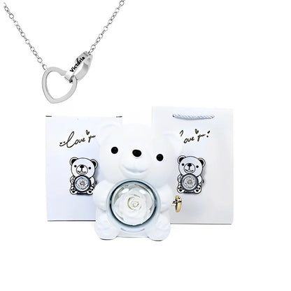Bear Heart Necklace