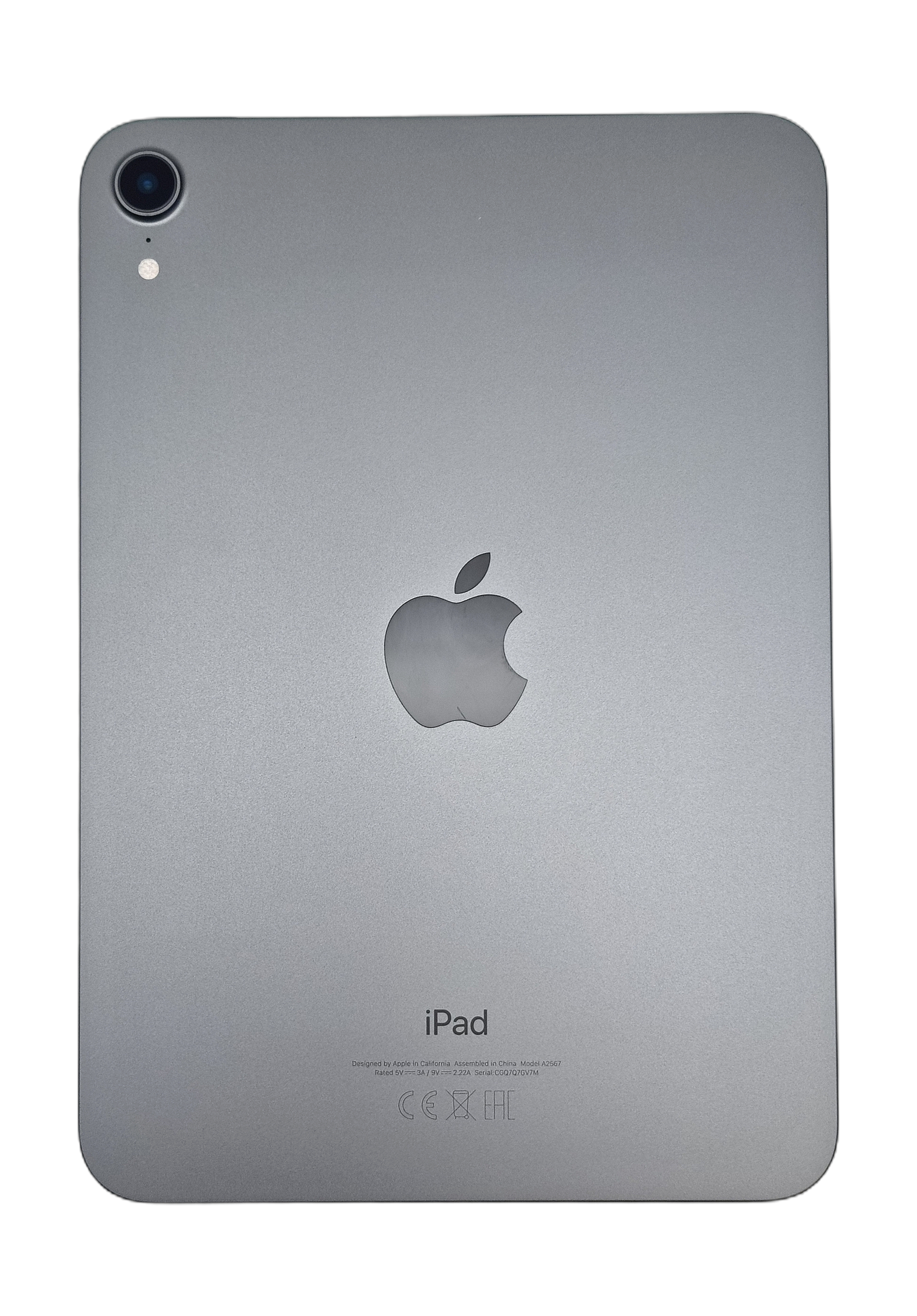 Apple iPad Mini 6th Gen Tablet, 8.3", 64GB, Wi-Fi, Space Grey, A2567