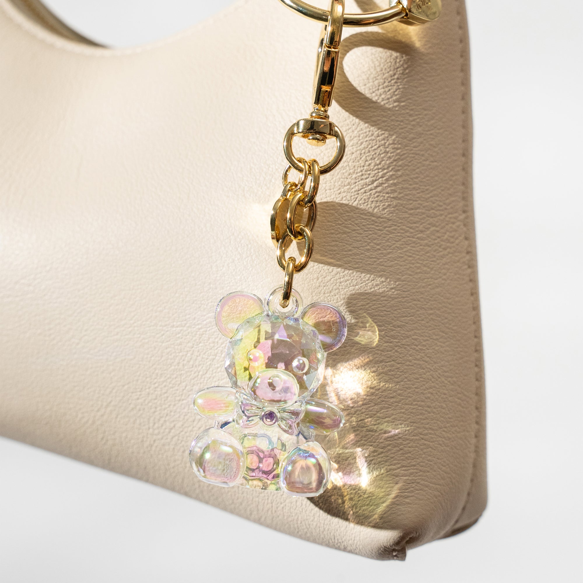 Opal Teddy Bag Charm