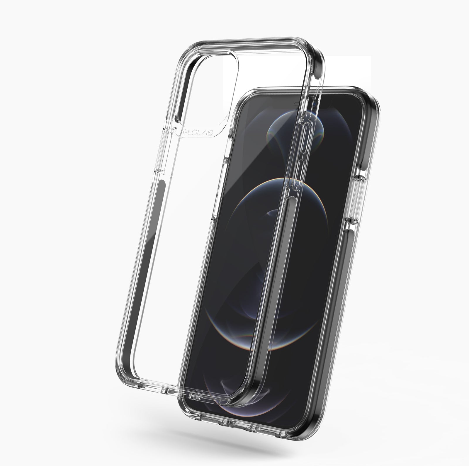 Black case for iPhone 12 Pro TAFFYCA Series
