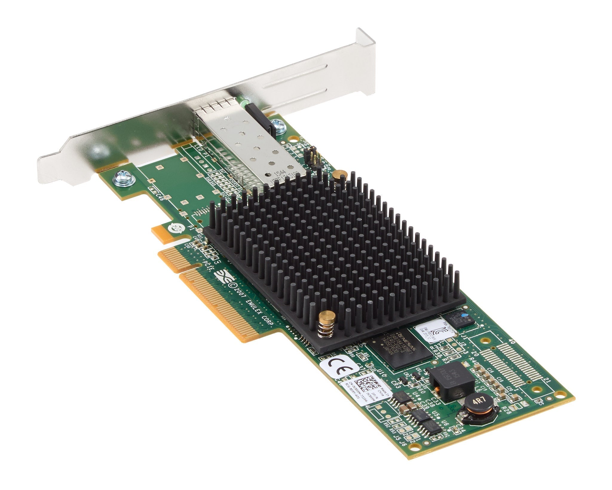 Dell Emulex LPE12000 Single Port 8GB Fiber Channel SFP+ HBA Full Height