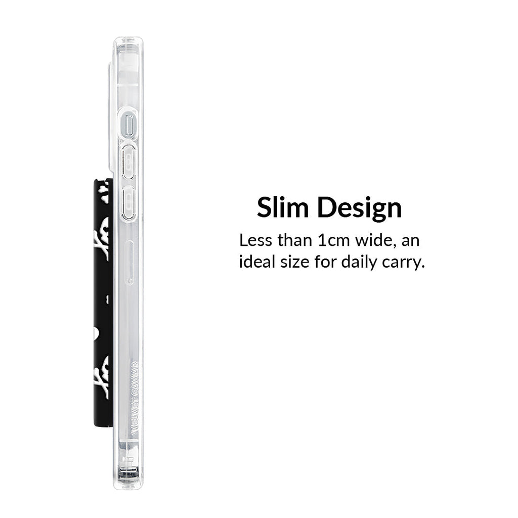 Chrome Skulls MagSafe Wallet