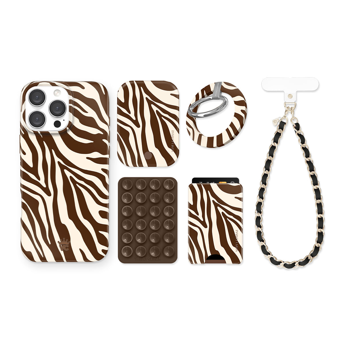 Coco Zebra iPhone Bundle Set