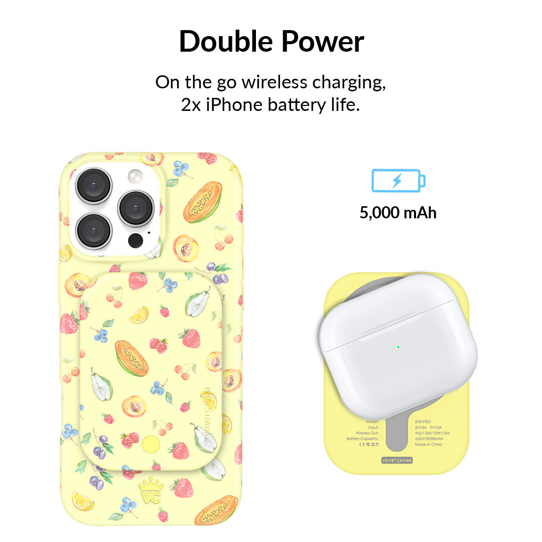 Cutie Fruity MagSafe Battery Power Pack
