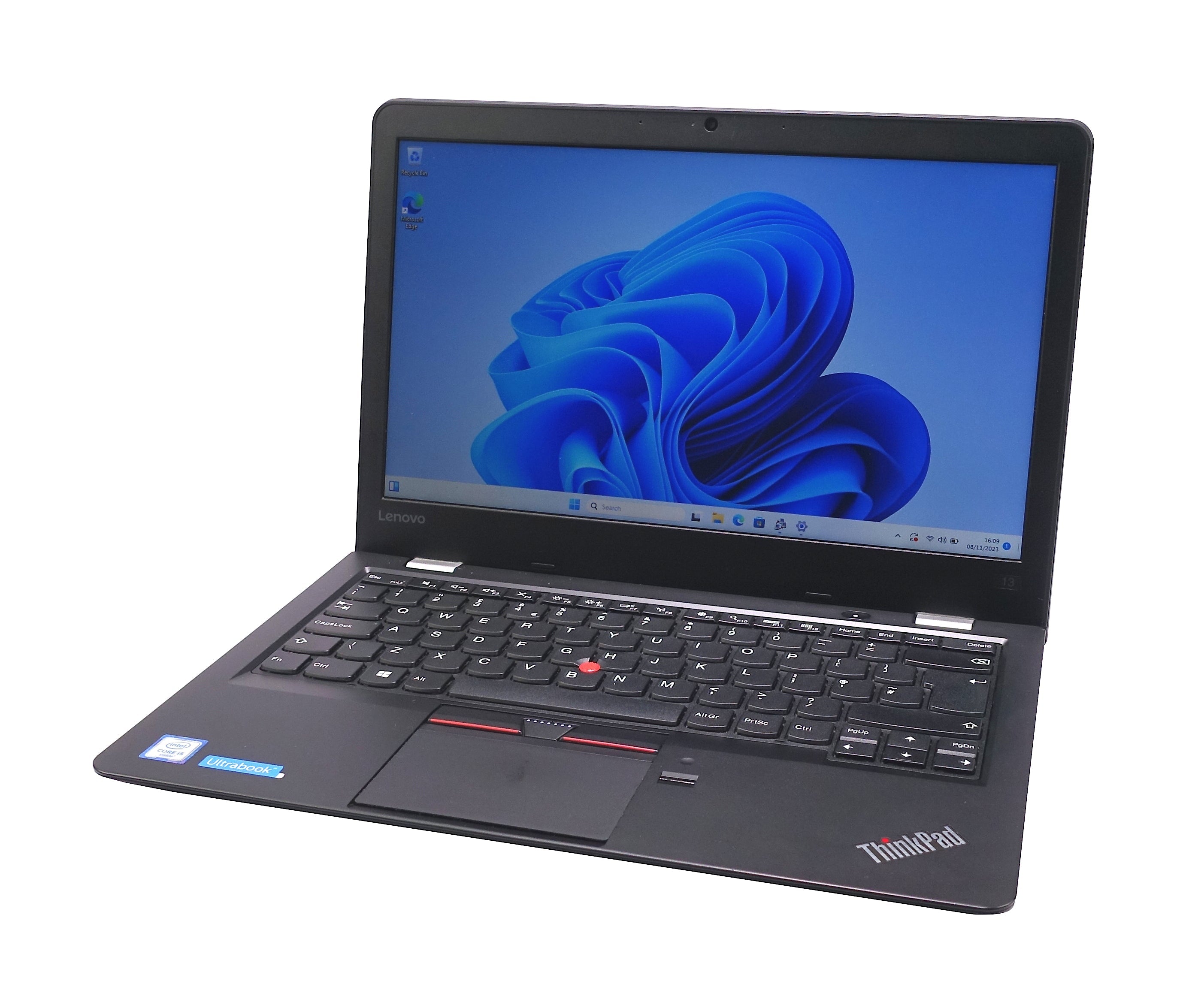 Lenovo ThinkPad 13 Laptop, 13.3", Core i5 6th Gen, 8GB RAM, 128GB
