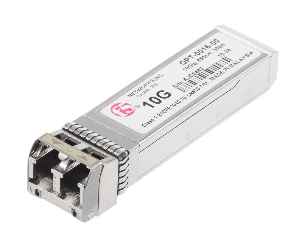 F5-UPG-SFP+-R SFP+ OPT-0016-00 10GBASE-SR Wavelength 850nm Short-reach MMF