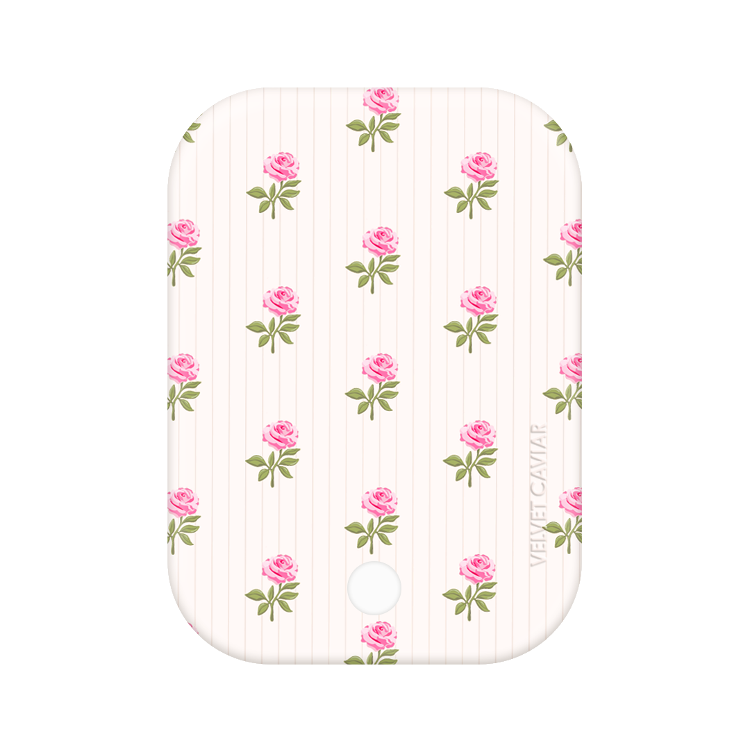 Pink Peony Floral MagSafe Battery Power Pack