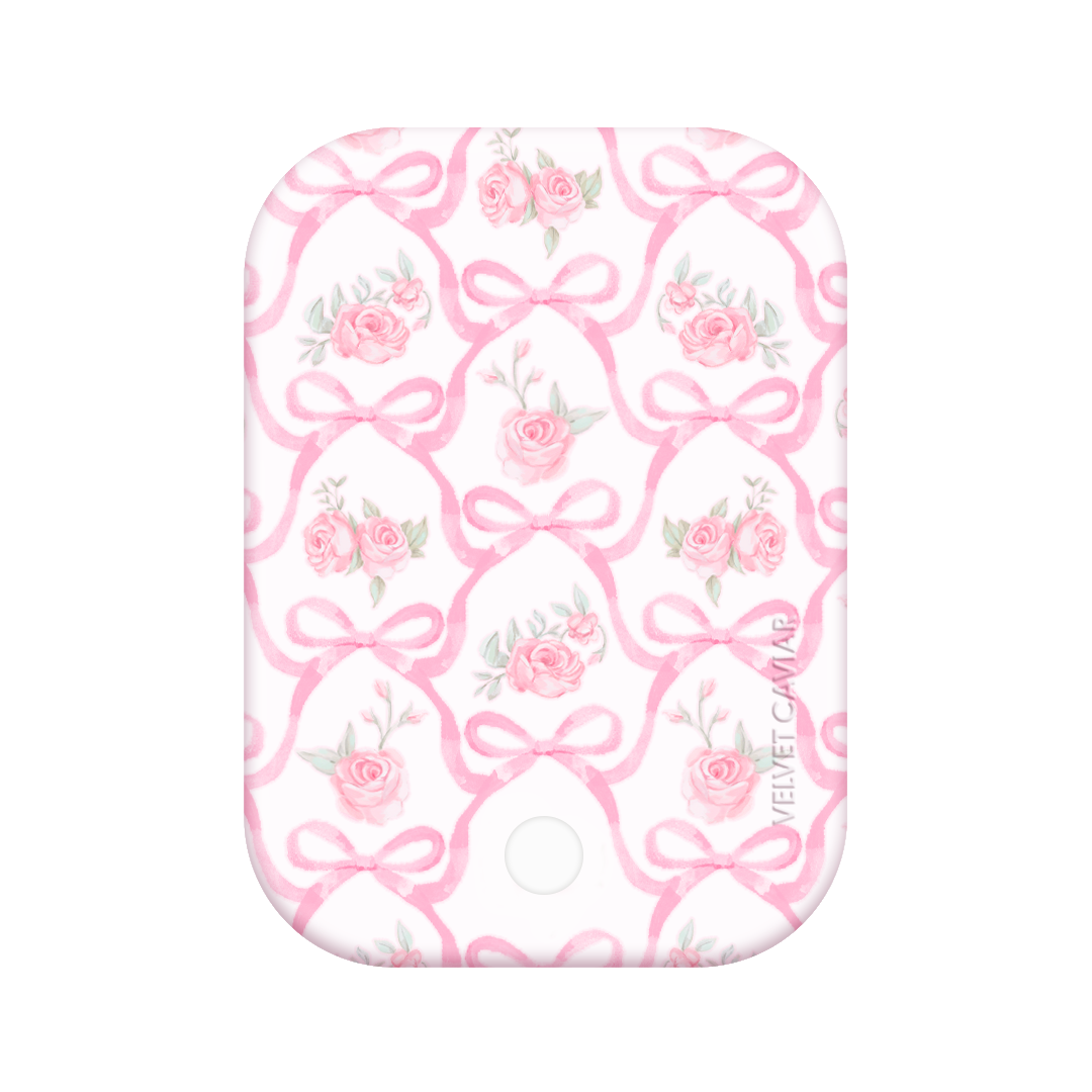Lovely Pink Bows MagSafe Battery Power Pack