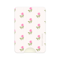 Pink Peony Floral MagSafe Wallet
