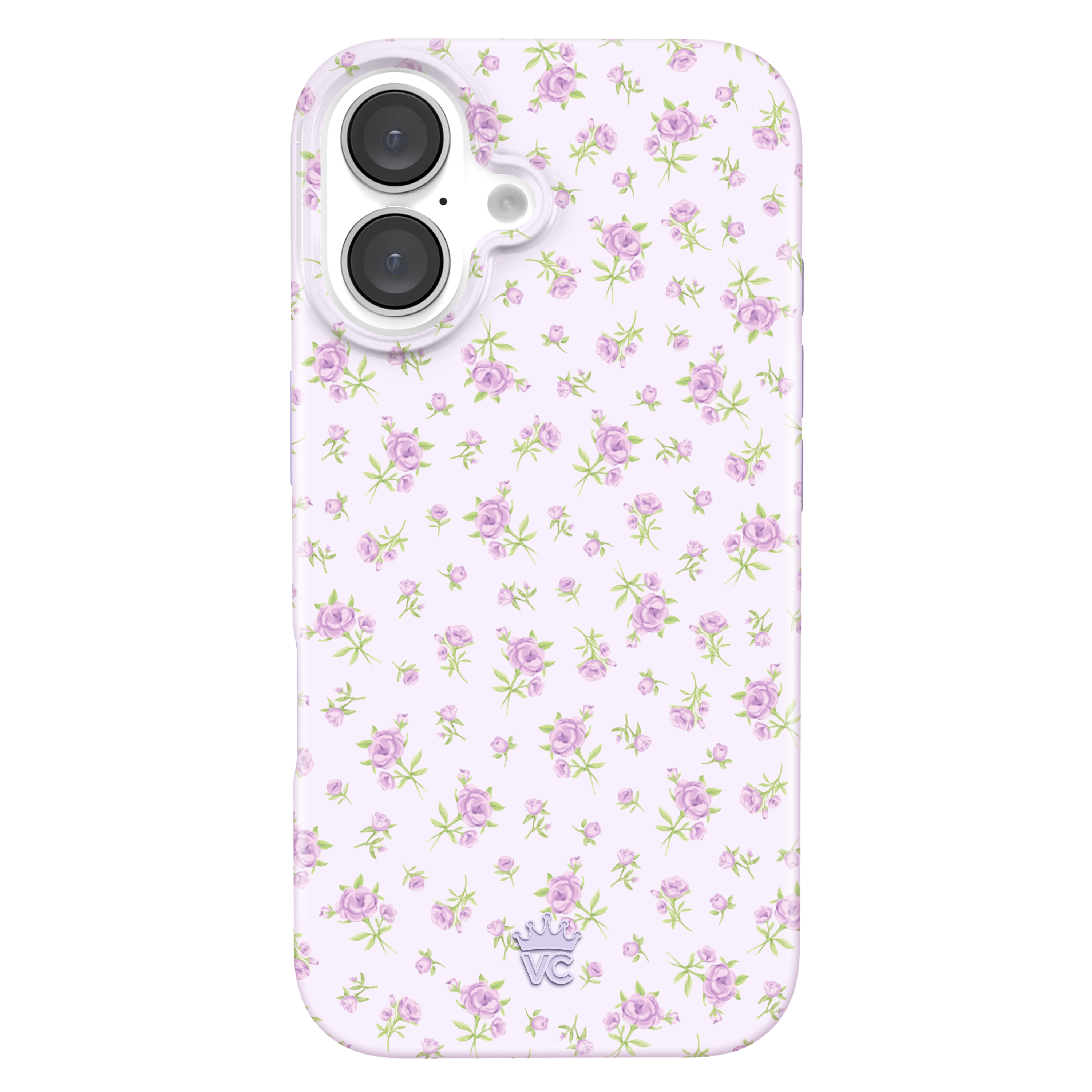 Dainty Lilac Floral iPhone Case