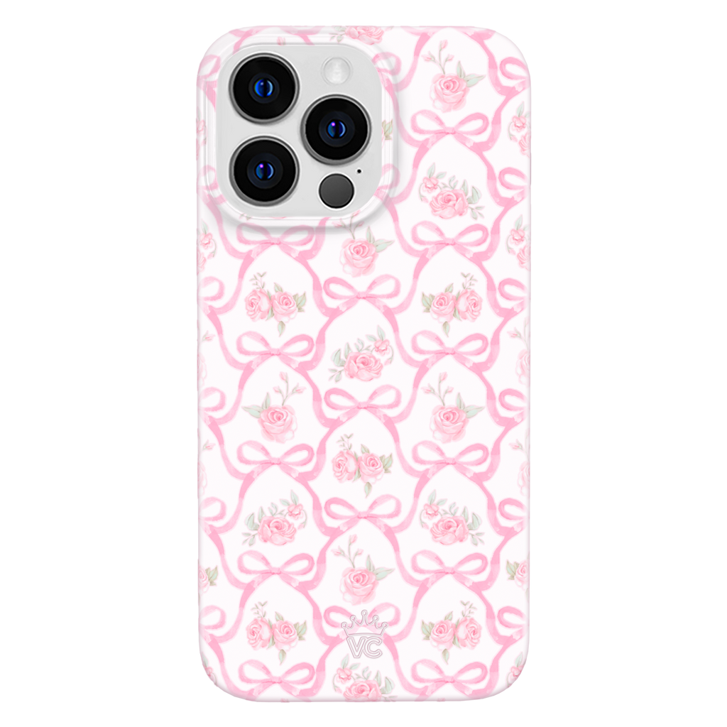 Lovely Pink Bows iPhone Case