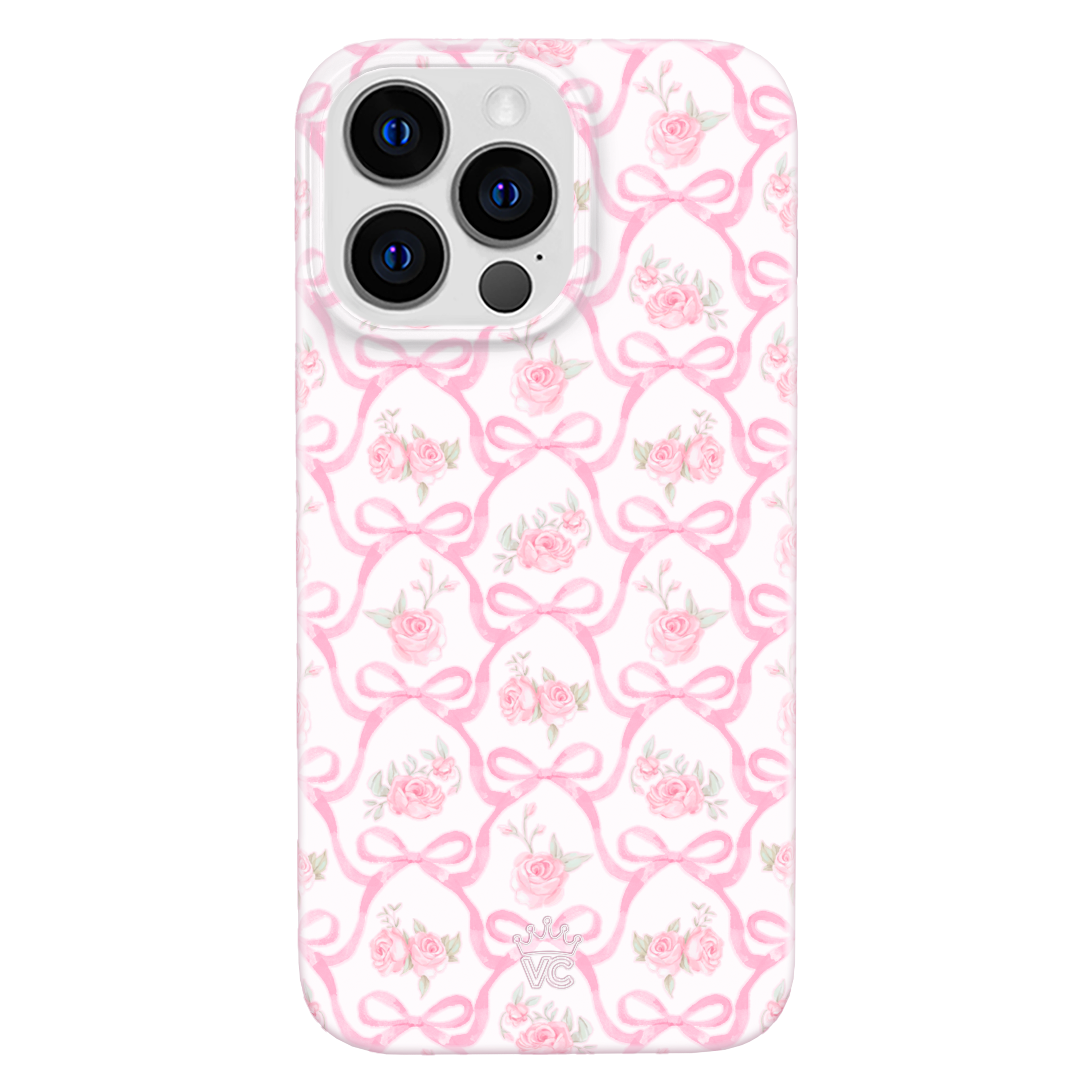 Lovely Pink Bows iPhone Case