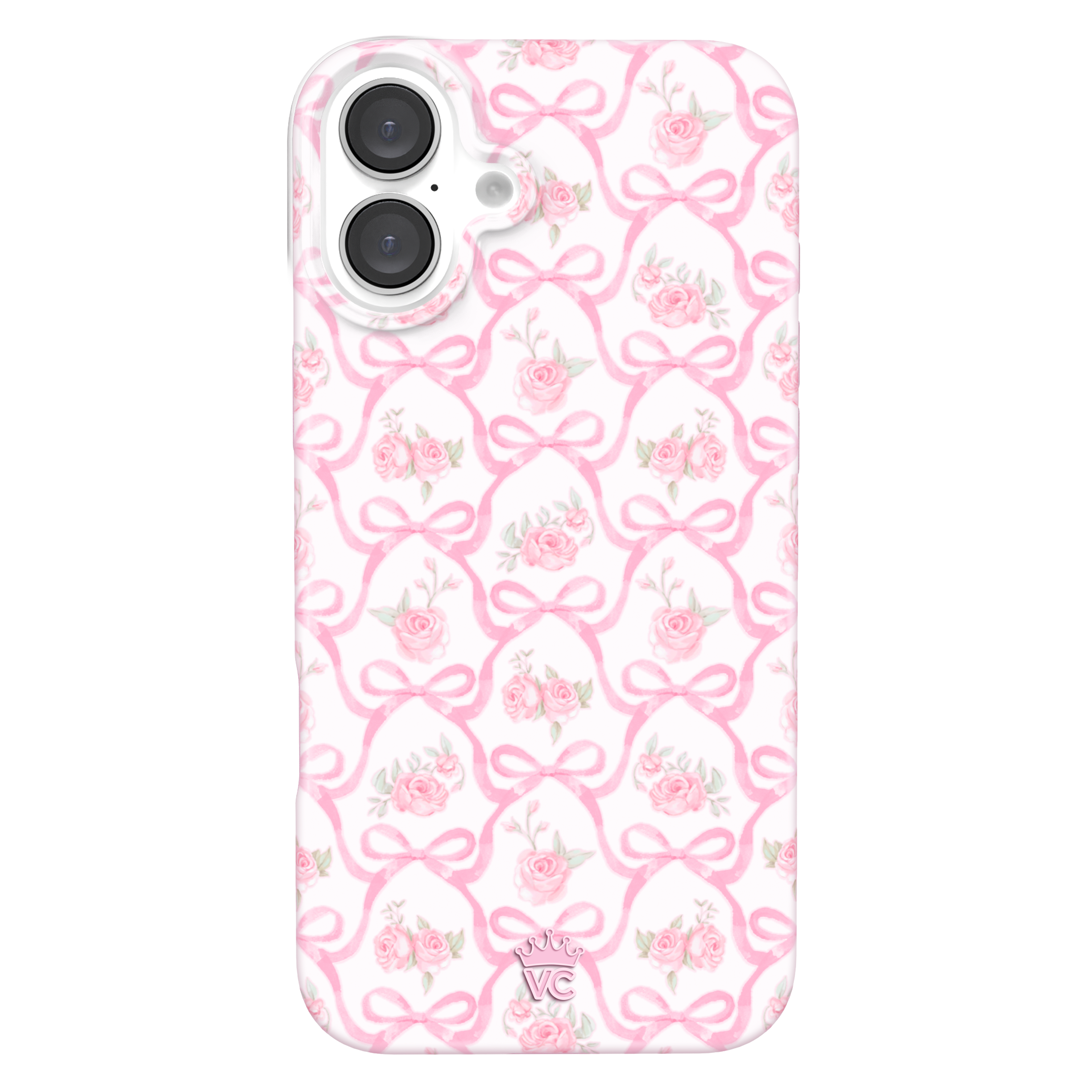 Lovely Pink Bows iPhone Case