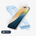 FLOLAB ONETIME NanoArmour 2-Pack Ultra Clear Screen Protector – iPhone 16 Series