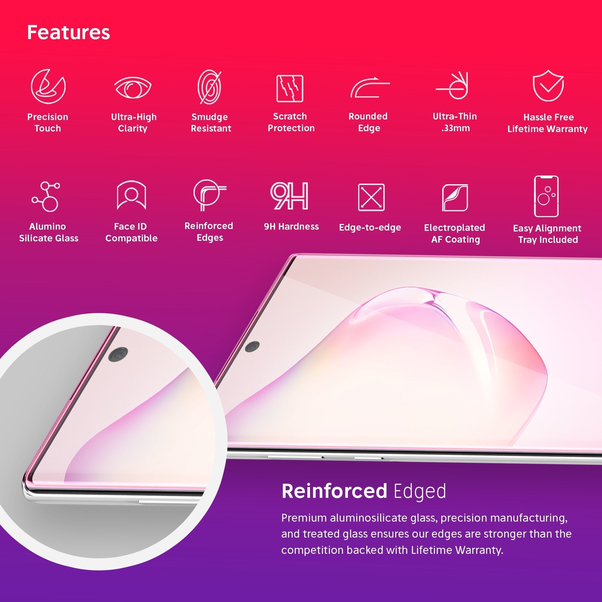 NanoArmour for Samsung Galaxy Note 10 Best Screen Protector