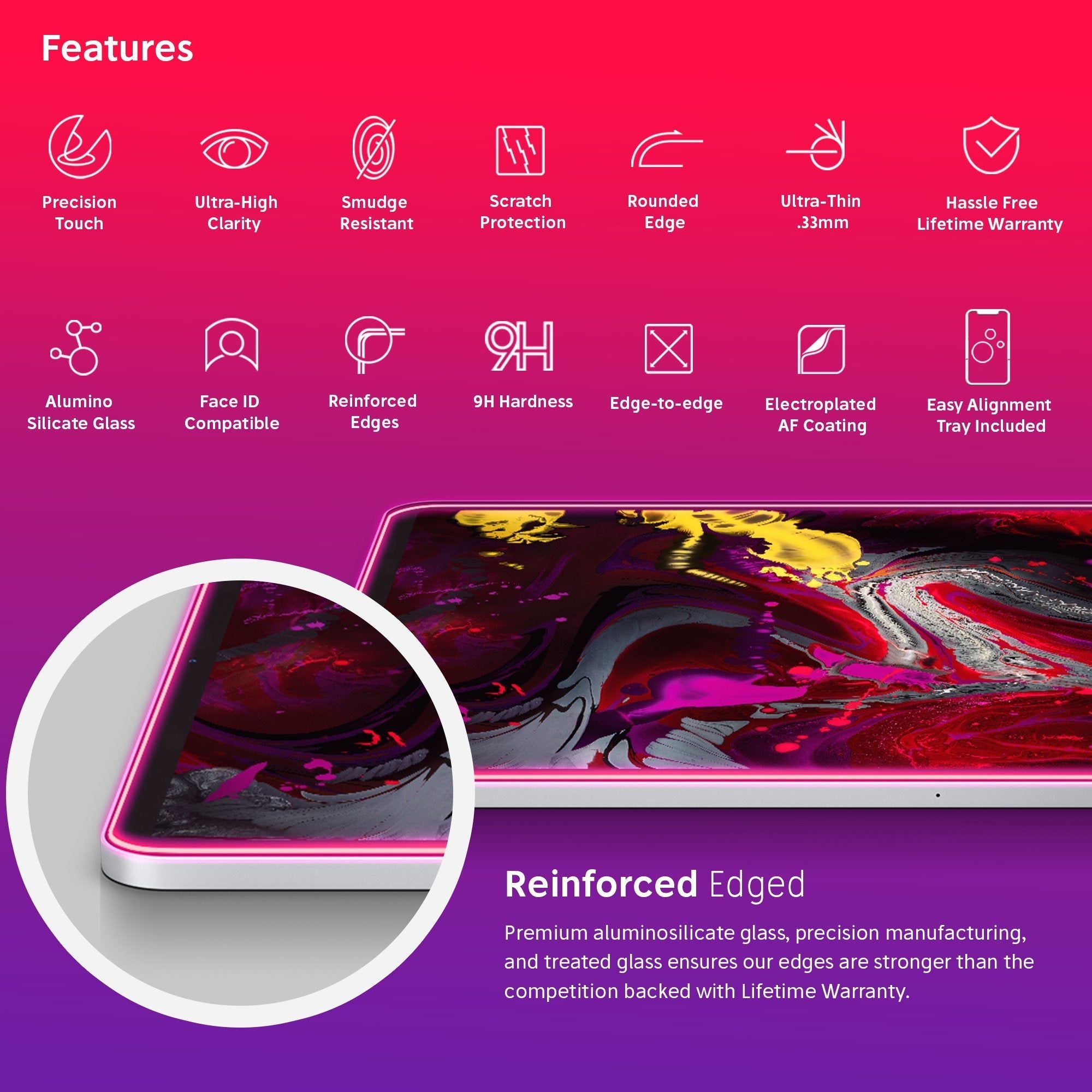 NanoArmour 11-inch for iPad Pro Anti-Glare Matte Screen Protector 2018-2020
