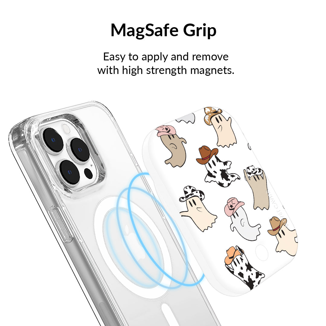 Ghosted Cowboy MagSafe Battery Power Pack