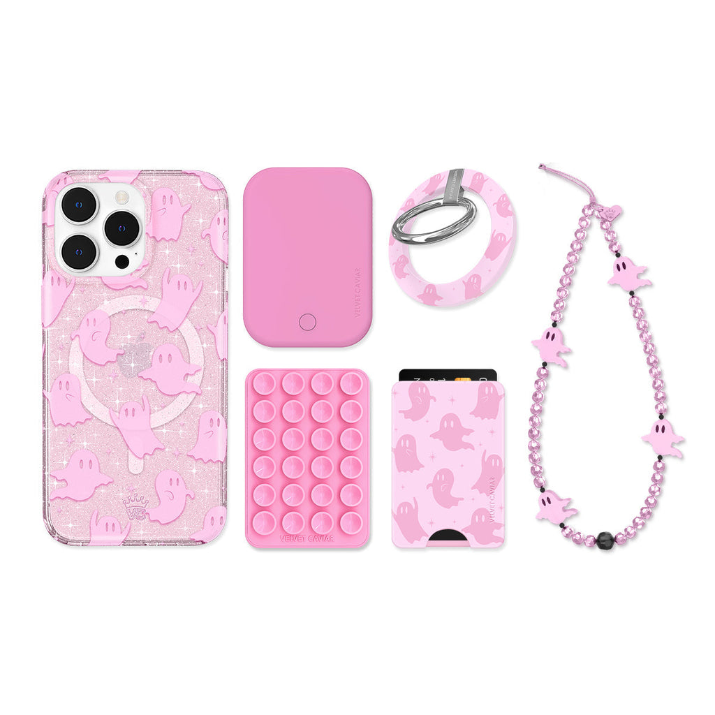 Ghosted Pink iPhone Bundle Set