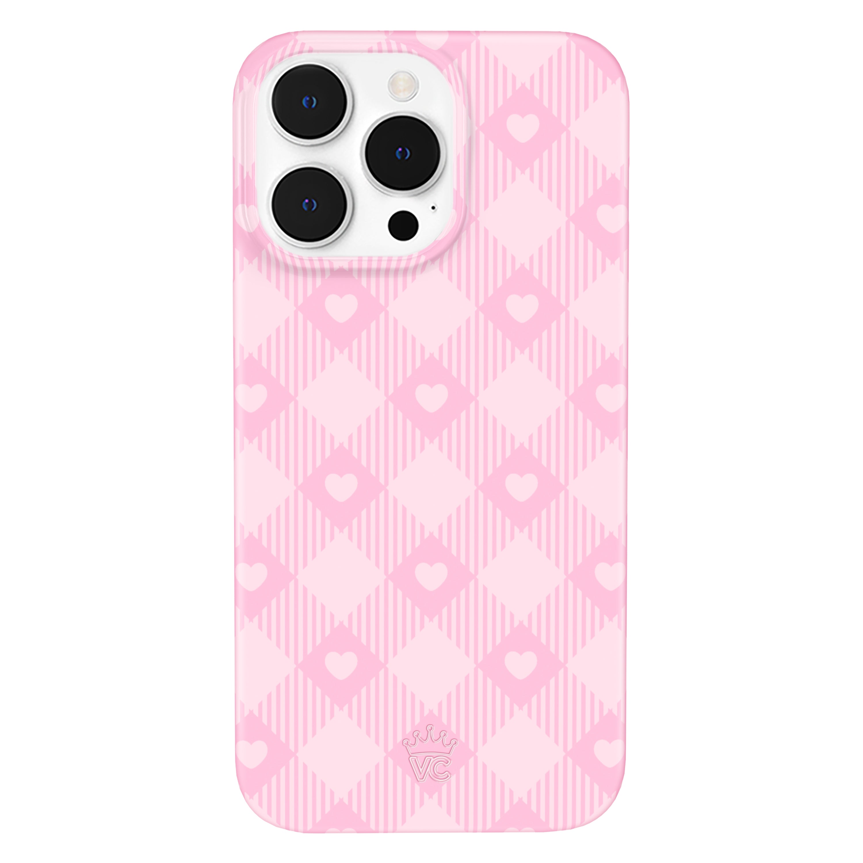 Dolly Pink Gingham iPhone Case
