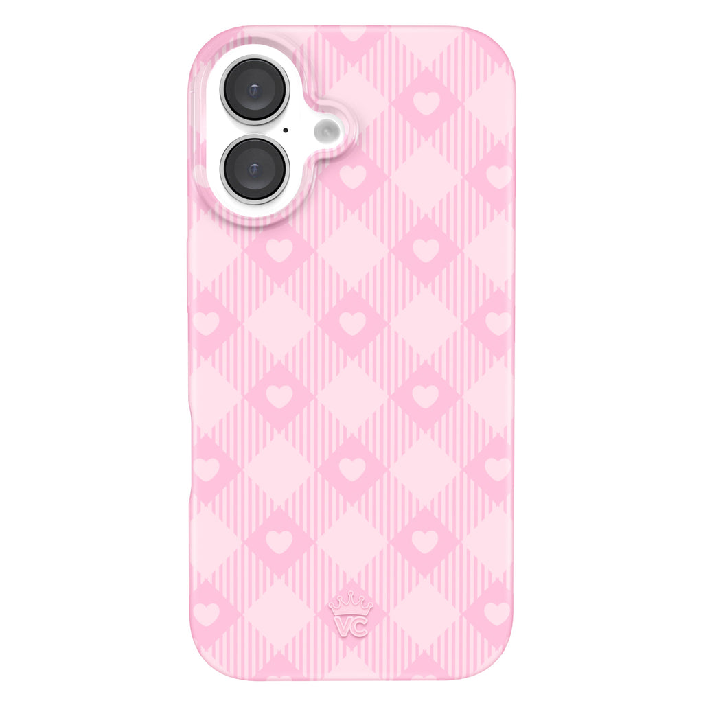 Dolly Pink Gingham iPhone Case