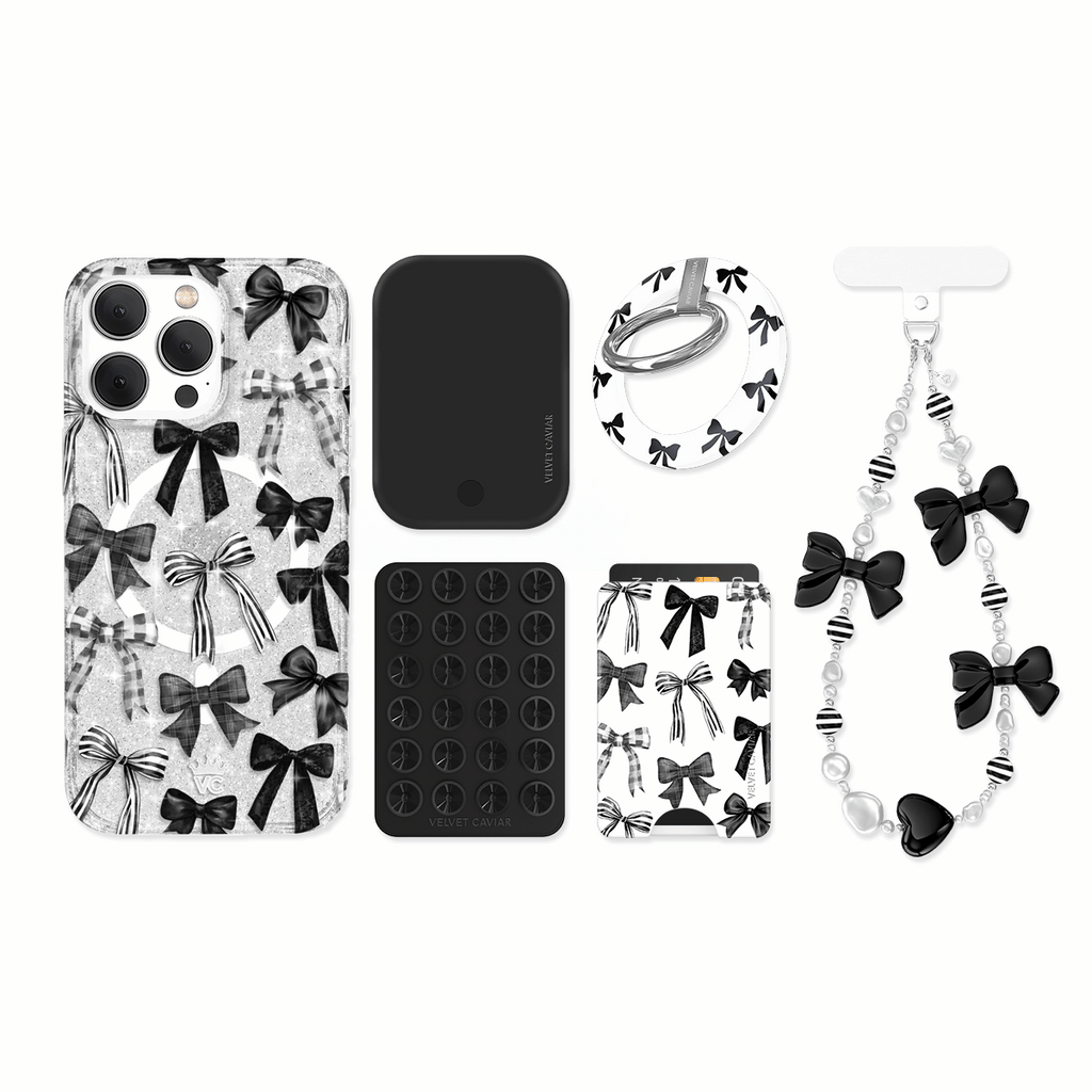 Gothic Bows iPhone Bundle Set