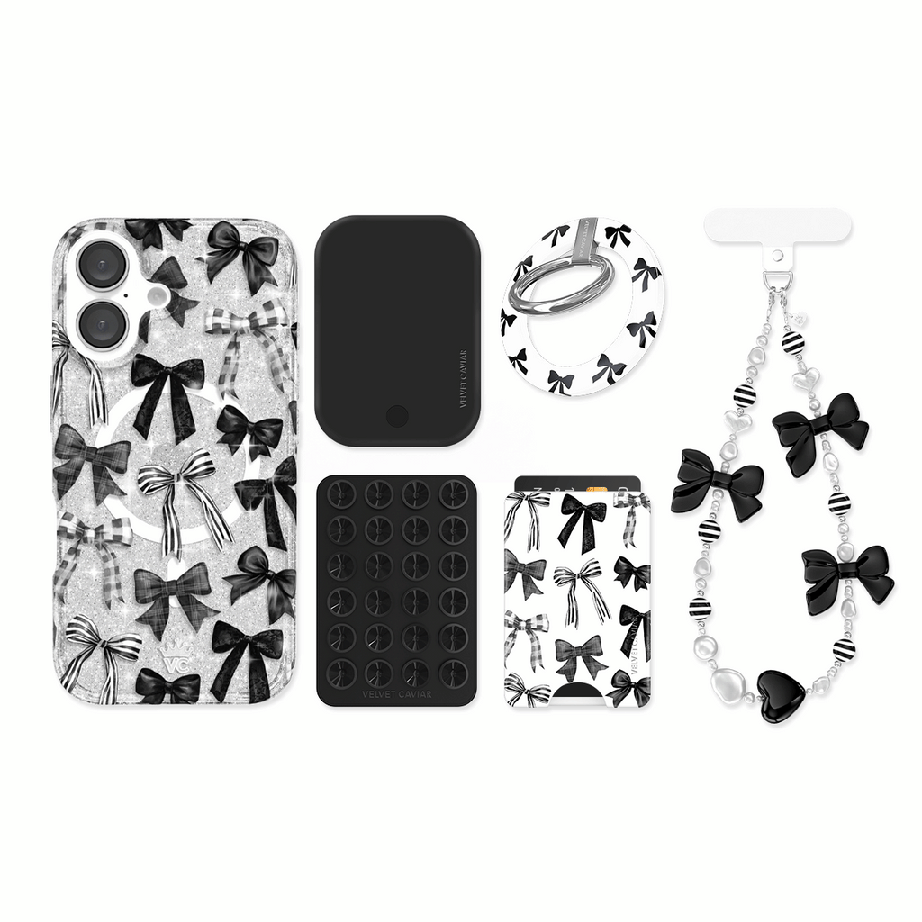 Gothic Bows iPhone Bundle Set