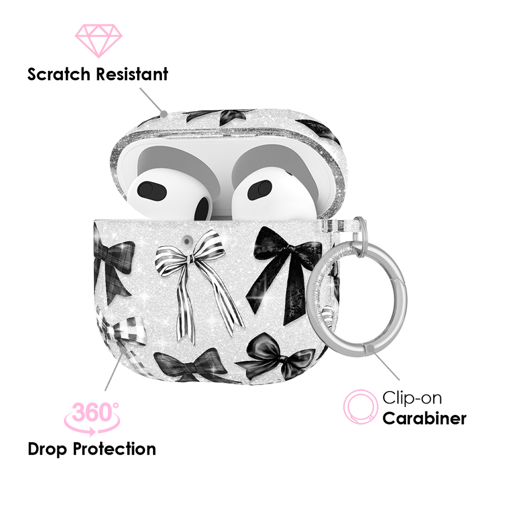 Gothic Bows AirPod Case