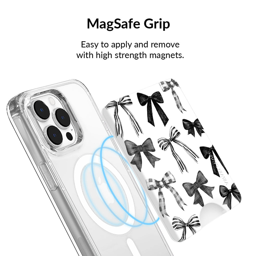 Gothic Bows MagSafe Wallet