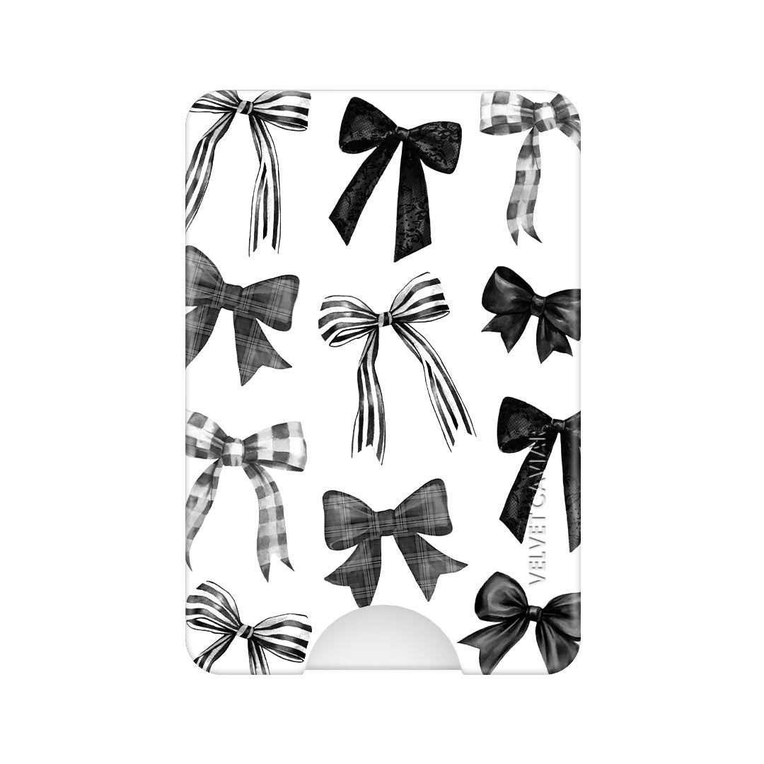 Gothic Bows MagSafe Wallet