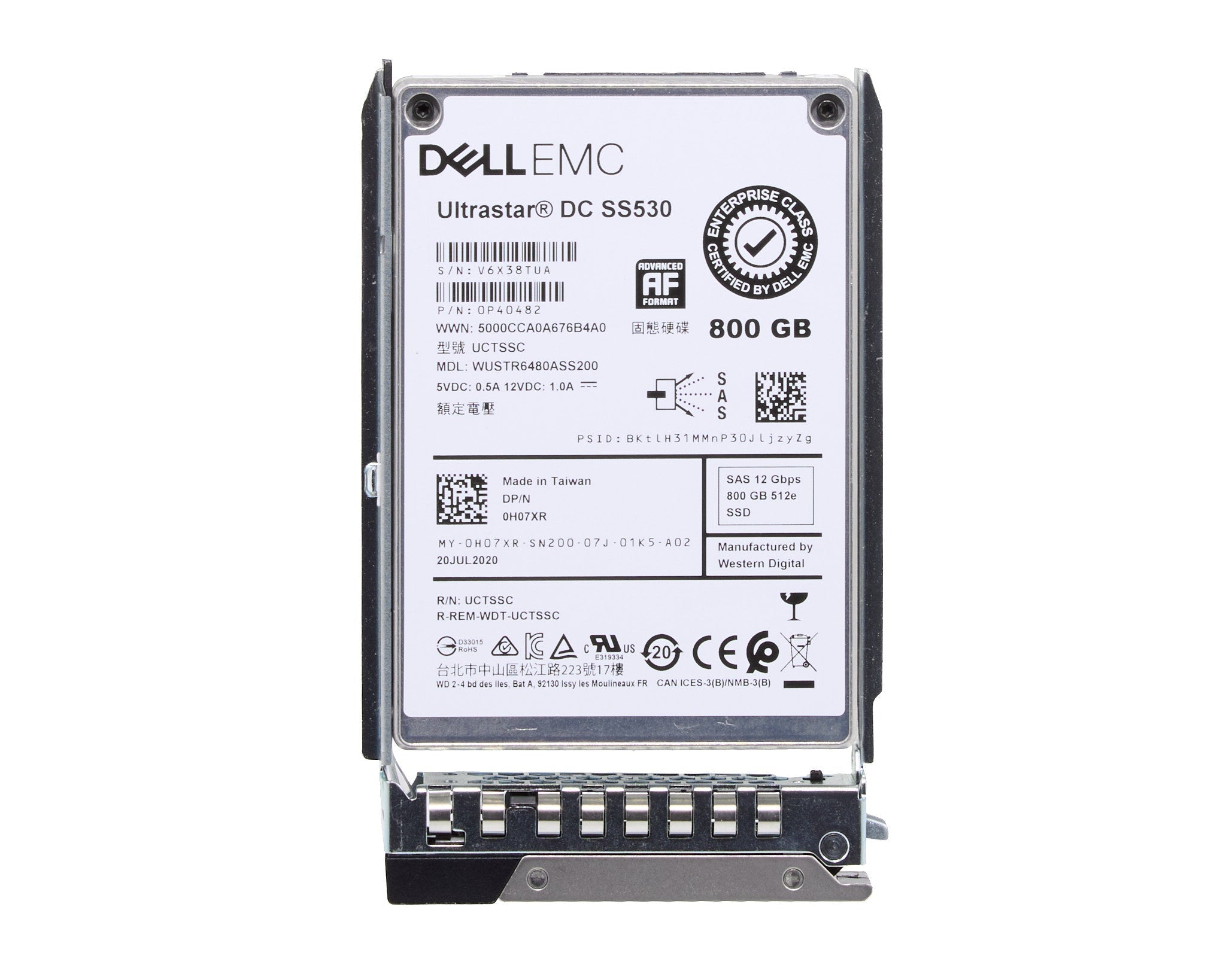 Dell SSD SAS ISE 2.5" 800GB TLC MU 12GBPS