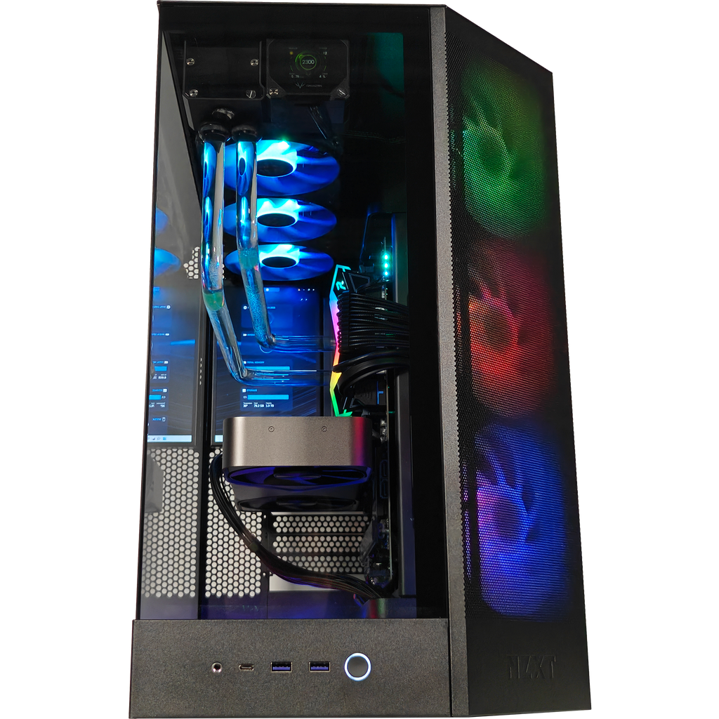 H9 Flow EverFrost Pro Hardline Ready to Ship Gaming PC