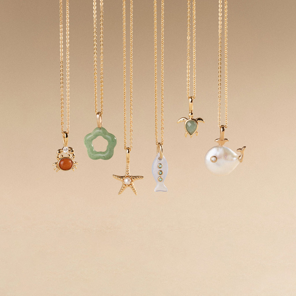 Turtle Charm Necklace - Image 3