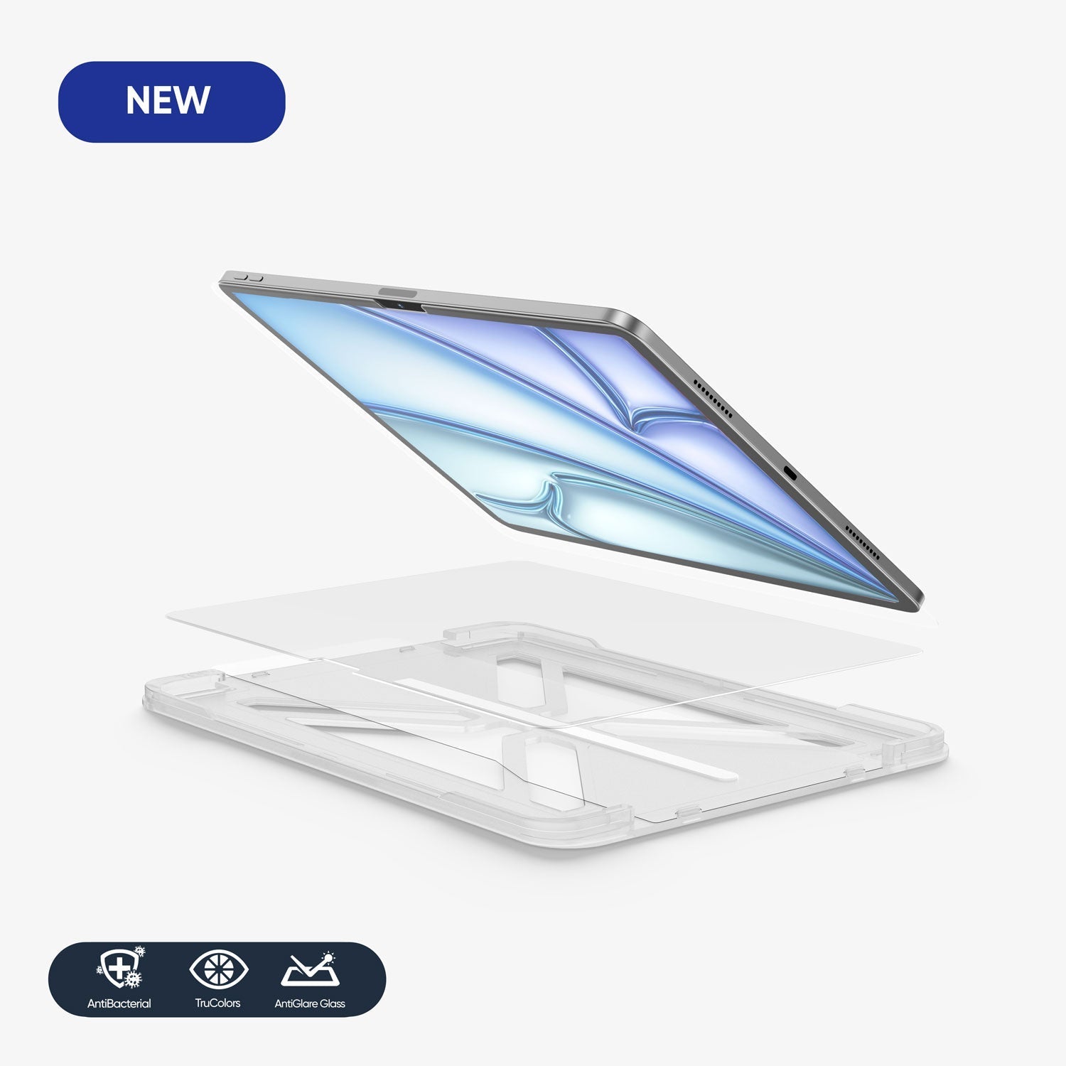 ONETIME NanoArmour 13-inch for iPad Air 6 Anti-Glare Matte Screen Protector (2024-2025)