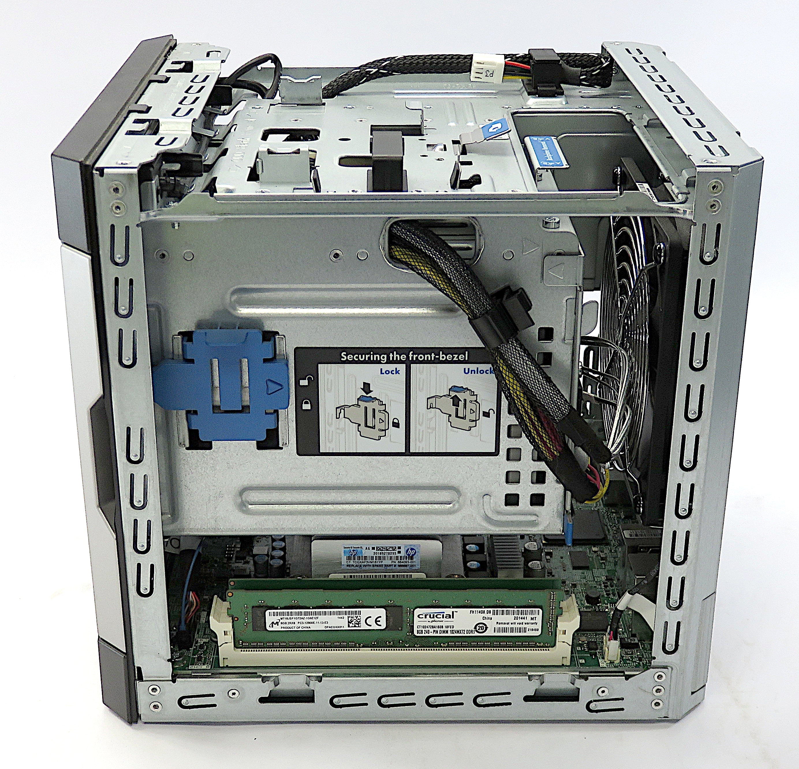 HP ProLiant Microserver Gen8: Xeon E3-1220Lv2 CPU, 16GB ECC RAM, 4x Trays+Screws